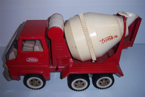 Tonka cement mixer truck - cement,