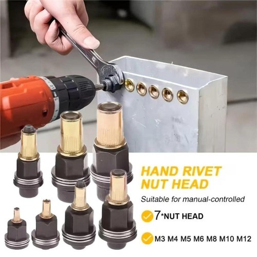 7pcs manual rivet - rivet, kit