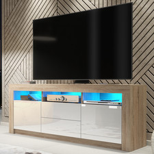 160cm Oak TV Unit Cabinet |