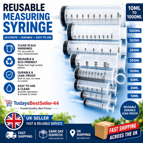 Large plastic syringe - large,