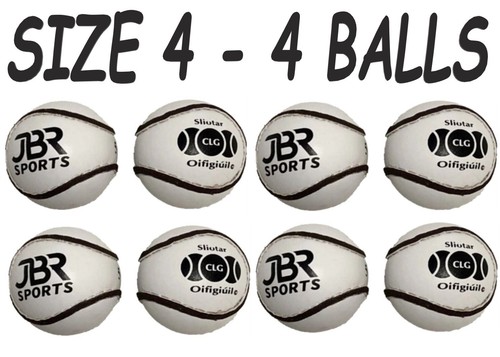 Sliotar gaa hurling ball - x4,