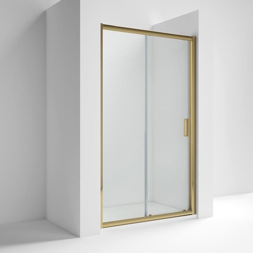 1200mm framed sliding - framed, brushed