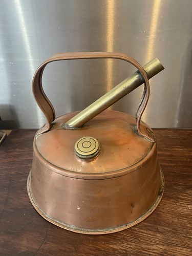 Copper kettle 22cm diameter - kettle,