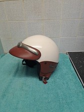 Vintage Vespa Helmet White &
