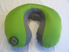 SEA TO SUMMIT TRAVEL AERO INFLATABLE NECK AIR PILLOW  Lime EUC Tested Ultralight