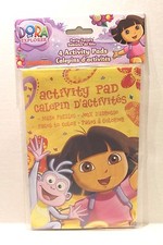 Dora the Explorer 4-Pack Activity Pads Puzzle Books Girl's Birthday Party Favors