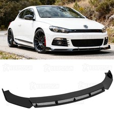 Glossy Grille Front Bumper Lip