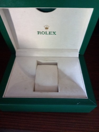 Rolex box with extras papers - rolex,