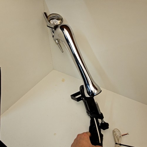 Polished beer tap handle - polished, with