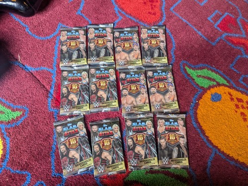 Wwe slam attax 10th pack - attax,