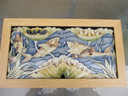 Moorcroft double take framed - take,