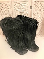 PAJAR Long Black Genuine Goat