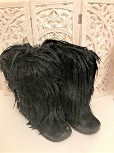 Pajar long black genuine goat - pajar,