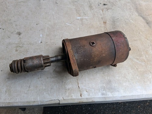Lucas m35g inertia starter - inertia,