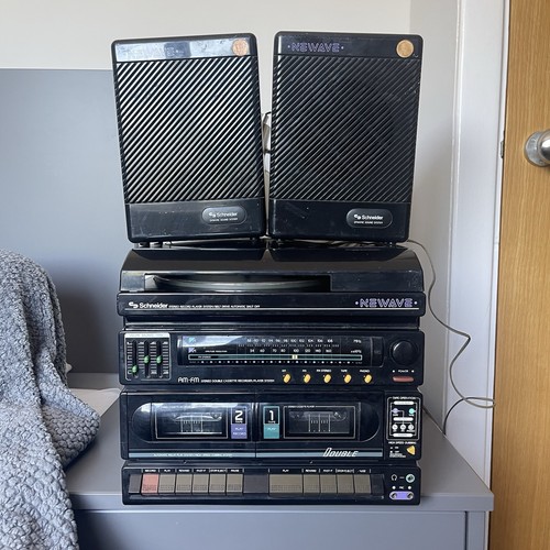Schneider stereo record player - schneider,
