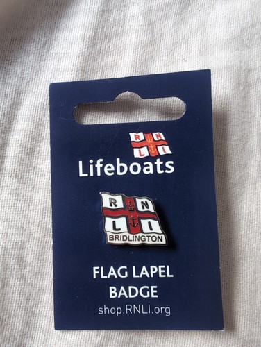 Rnli lifeboat badge - lifeboat,