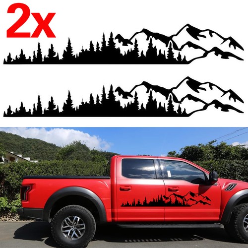 2pcs large mountain range - mountain,