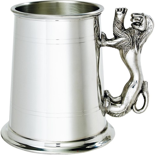 Pewter tankard pint - 1,