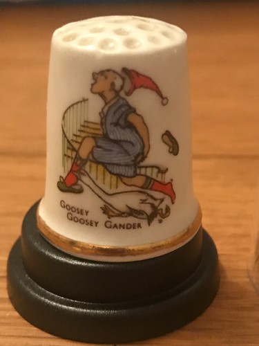 Vintage thimble nursery - nursery, rhyme