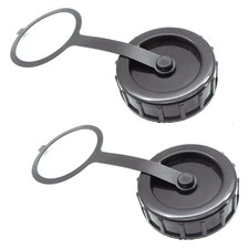 2 x Aquaroll & Wastemaster 80mm Water Tank Screw On Cap Caravan Motorhome