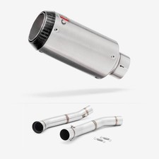 Lextek CP1 Carbon Tip Exhaust 150mm with Link Pipe for KTM 690 Duke (12-15)