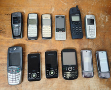 Bundle Retro Mobile Cell Phone Phones x12 Palm, Sony, Motorola & Nokia Untested