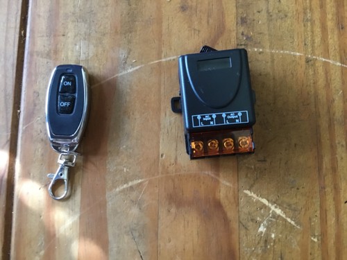 Garage door remote - door, control