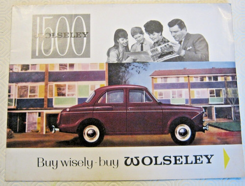 1964 wolseley 1500 brochure - 1964,
