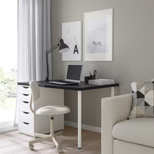 Gaming desk table white - desk,