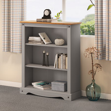 Corona bookcase grey - bookcase, small