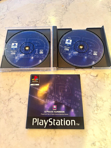 Police ps1 playstation - g-police,