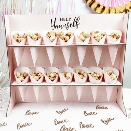 Rose gold treat - rose, stand