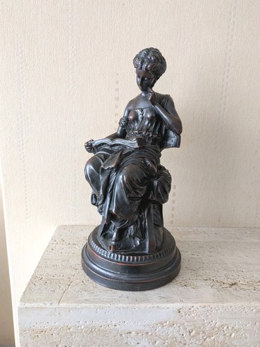 Antique french bronzed spelter - french,