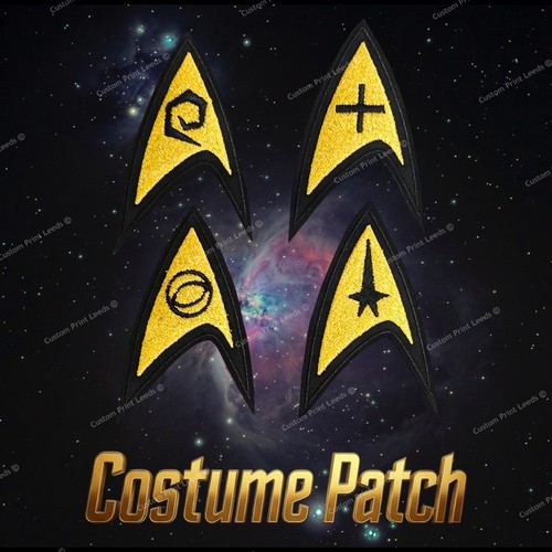 Gold star trek costume - gold,