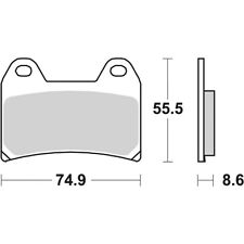 Racing Front Brake Pads 706RST