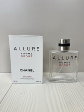 Chanel Allure Homme Sport Cologne 100ml Empy Bottle With Box