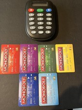 Hasbro Monopoly Electronic Banking Unit Replacement With 6 Cards Tested