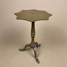 Heavy Antique Trivet Brass