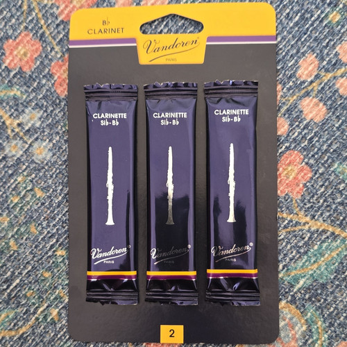 Vandoren clarinet reeds - bb,