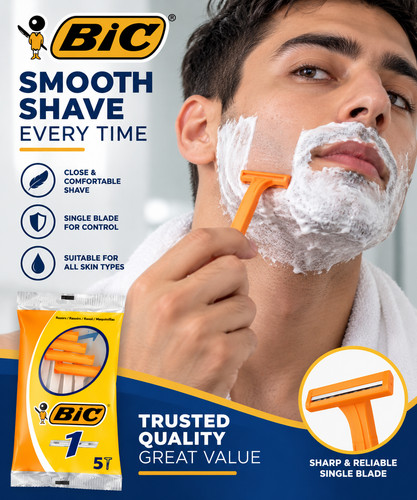 Bic disposable razors single - bic, 1