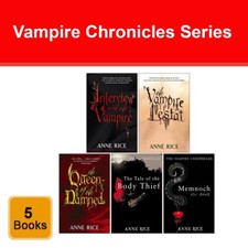 Anne Rice Vampire Chronicles Series 1-5 Books Collection Set Memnoch The Devil