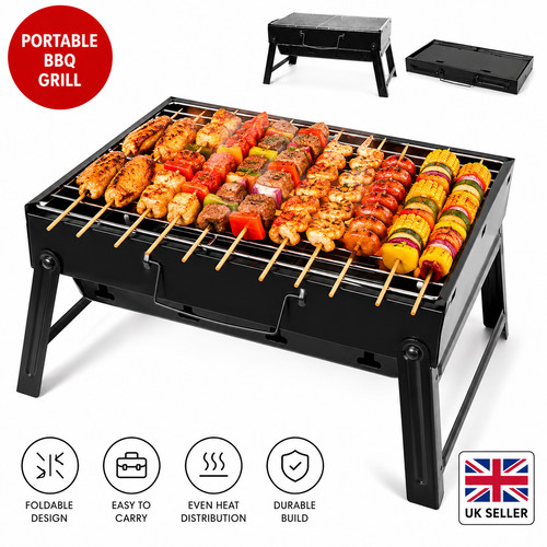 Portable folding bbq grill - bbq,