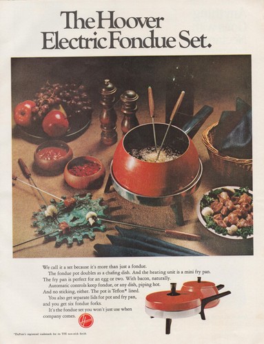 Hoover electric fondue set - hoover,