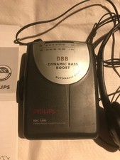 vintage philips stero radio cassette player SBC 5606