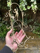 RARE Antique Victorian Novelty Wine Bottle Cradle Or Holder