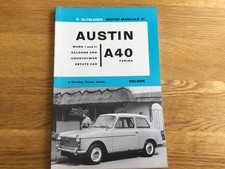 Austin A40 Farina motor manual