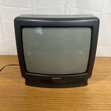 14" CRT Tv Retro Gaming TV Beko Model-  NR 14213R Fully Working Cube TV Black UK