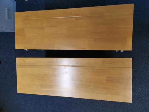Pair solid wood maple - of,