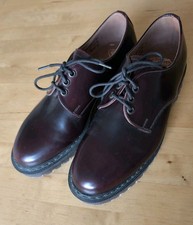 Toast Solovair Gibson 3 hole Women's Shoes Size 7 UK-   Brown Leather.