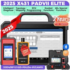 2025 LAUNCH X431 PAD VII ELITE PAD 7 Pro Car Diagnostic Scanner Key Programming